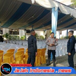 Personel Polresta Serang Kota Laksanakan Pengamanan Gereja Peringatan Wafat Isa Almasih