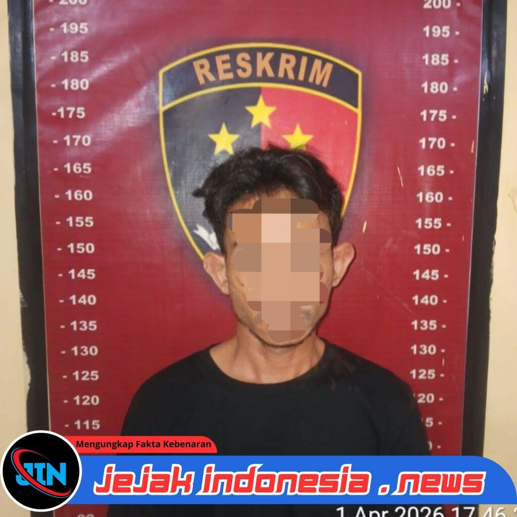 *Unit Reskrim Polsek Tanjung Morawa Amankan Terduga Pelaku Pencurian Sepeda Motor di Desa Limau Manis*