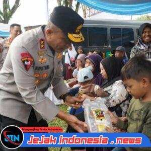 Sentuhan Humanis di Pelosok Cianjur: Kapolda Jabar Pimpin Bakti Sosial Besar-besaran di Takokak