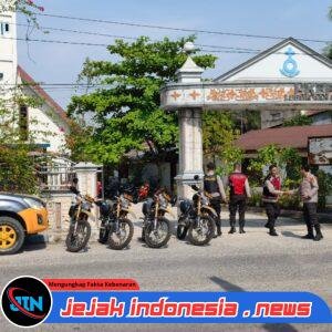 *Polresta Deli Serdang Hadir Dalam Pelaksanaan Jumat Agung, Pastikan Pelaksaan Ibadah Aman Dan Kyusuk*