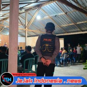 Pengamanan Jumat Agung di Lembongan Berjalan Aman dan Kondusif.
