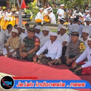Bhabinkamtibmas Desa Tohpati Hadiri dan Amankan Kegiatan Karya di SD Negeri Tohpati