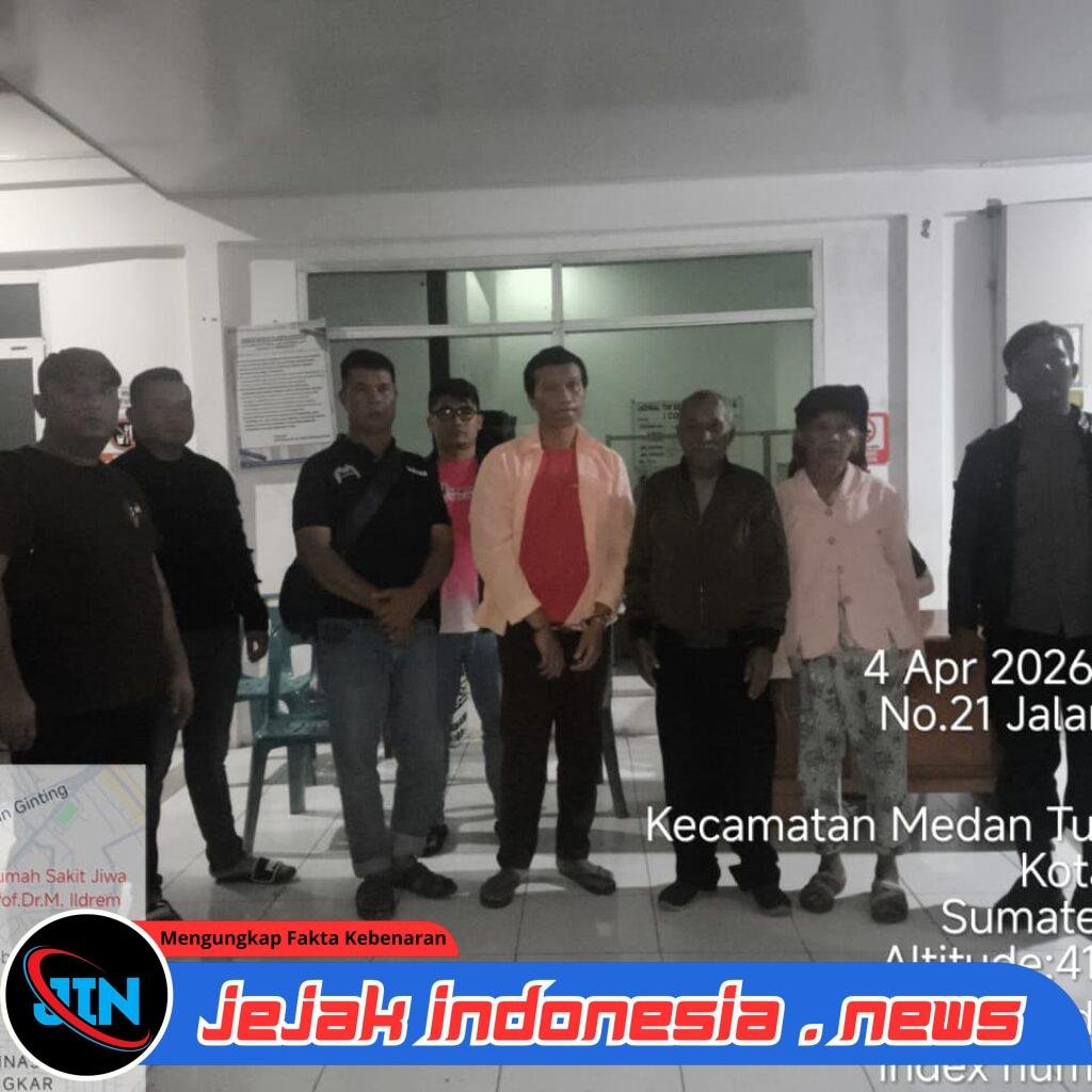 Sigap dan Humanis, Sat Reskrim Polres Simalungun Kawal Dini Hari Antar Terlapor Penganiayaan Bergangguan Jiwa ke RSJ Medan