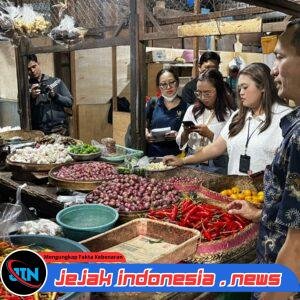 *Pastikan Harga Stabil dan Stok Aman, Satgas Saber Pangan Polda Bali Sidak Pasar*