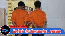 *Polres Binjai Bekuk 2 Remaja Geng Motor yang Hendak Tawuran*