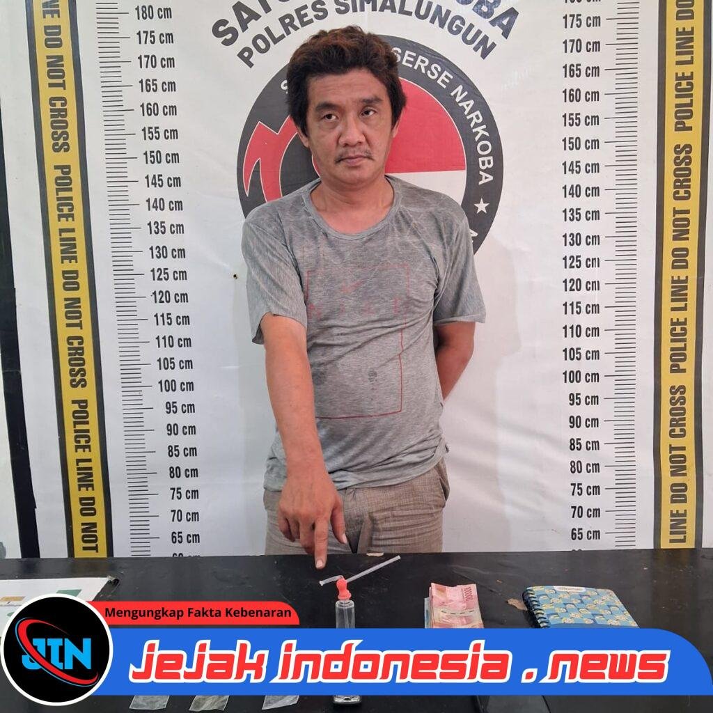 Tidak Ada Yang Kebal Hukum! Polres Simalungun Buktikan Aksi Nyata: Gerebek Sarang Narkoba di Kampung Jawa, Along Tidak Berkutik Saat dibekuk