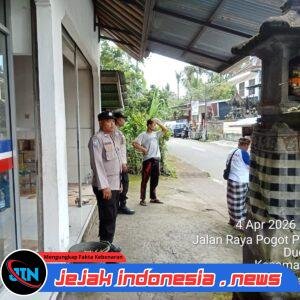 Polsek Selat Gelar Patroli untuk Jaga Keamanan Wilayah
