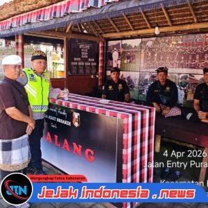 Kapolsek Rendang Sambangi Pecalang Besakih Dialogis Kamtibmas Guna Menjaga Situasi Tetap Kondusif