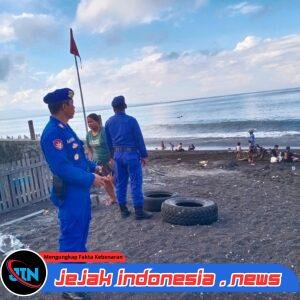 Hari Raya Banyu Pinaruh, Sat Polairud Polres Klungkung Perketat Pengamanan Pesisir