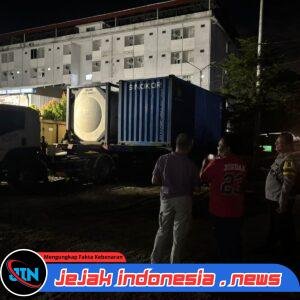 *Polsek Ciruas Cek Langsung Dugaan Pungli Parkir Truk di Kawasan PT KHS*