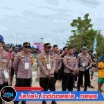 Kapolres Raja Ampat Pantau Langsung Pengamanan AVC Beach Volleyball Tour 2026
