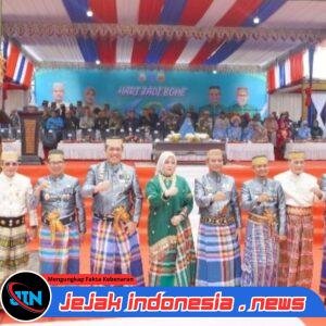 Kapolda Sulsel Hadiri Prosesi Adat Mattompang Arajang, Wujud Dukungan Pelestarian Budaya di Hari Jadi Bone ke-696
