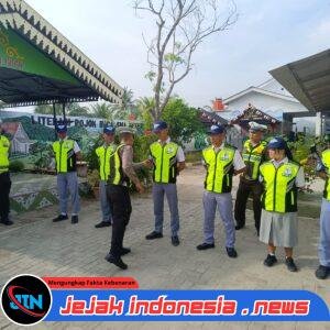 *Sat Lantas Polres Pelabuhan Belawan Latih PKS di SMA Negeri 9 Medan*