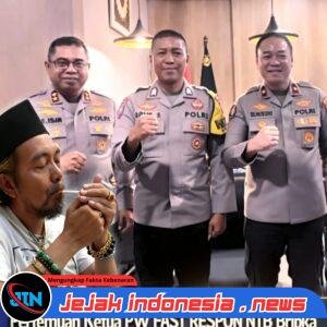 Agus Salim Bertemu Jokowi dan Kadiv Humas Polri, Dedikasi untuk Besarkan POLRI