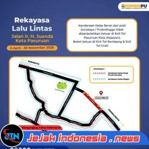 *Polres Pasuruan Kota Siapkan Jalur Alternatif Dampak Pembongkaran Jembatan Bok Wedi*