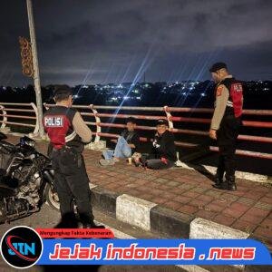 Patroli Malam Samapta Polres Klungkung Antisipasi 3C dan Balap Liar.