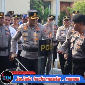 Pastikan Kesiapan Operasional, Kapolres Karangasem Cek Langsung Seluruh Sarpras