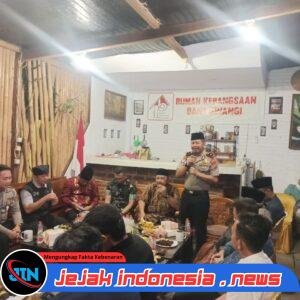 Polresta Banyuwangi Hadiri Halal Bihalal Rumah Kebangsaan, Sampaikan Pesan Harkamtibmas