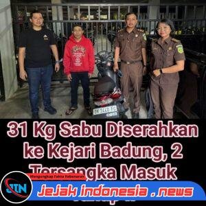 31 Kg Sabu Diserahkan ke Kejari Badung, 2 Tersangka Masuk Tahap II