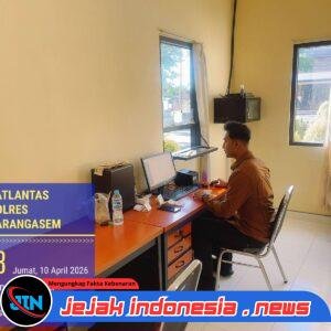 Pelayanan Samsat Drive Thru Polres Karangasem