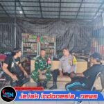 Sinergitas Bhabinkamtibmas dan Babinsa di Desa Suwat, Perkuat Kamtibmas Tetap Kondusif