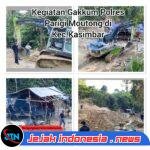 Polda Sulteng Gerebek Tambang Emas Ilegal di Kasimbar, Satu Unit Ekskavator beserta Operator Diamankan