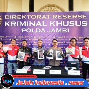 *Polda Jambi Ungkap Dugaan Tindak Pidana Migas, Pelangsiran Solar Subsidi di SPBU Lubuk Landai*