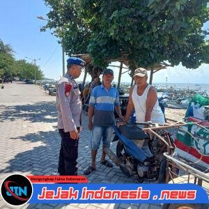 Satpolairud Polresta Banyuwangi Giat Patroli Di Pesisir Pantai Satelit Dusun Palurejo