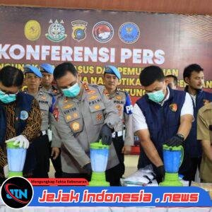 *Polda Babel Ungkap 165 Kasus Narkotika Periode Triwulan I 2026, Sabu Hingga Ganja Dimusnahkan*