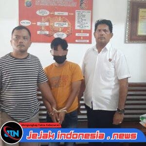 Sat Reskrim Polres Pematangsiantar Amankan Terduga Pelaku KDRT 