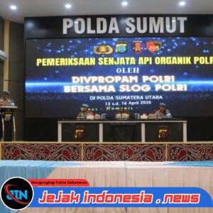 Propam–SLOG Mabes Polri Periksa Senpi di Polda Sumut, Tegaskan Disiplin dan Akuntabilitas Anggota