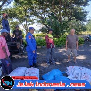 Satpolairud Polresta Banyuwangi Giat Kewaspadaan & Keselamatan Di Dermaga Pelabuhan Rakyat Boom