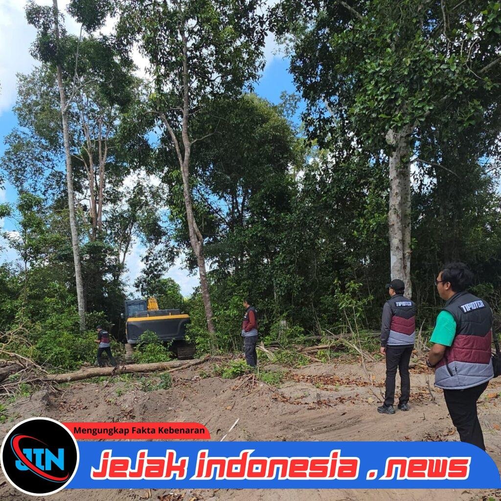 *Ditreskrimsus Polda Babel dan BPKH Temukan Aktivitas Tambang Ilegal Di Kawasan Hutan Produksi*