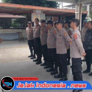 Apel Pagi Polsek Dewantara, Kapolsek Tekankan Disiplin, Kebersihan dan Pelayanan Prima