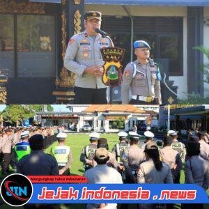 Polres Klungkung Gelar Apel dan Pengecekan Personel KRYD Kemala Run 2026.