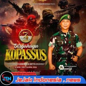Dirgahayu ke-74 Kopassus, Dandim 0825/Banyuwangi Tegaskan Peran “Garda Senyap untuk Negeri”