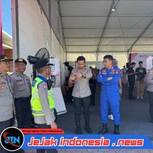 Polda Bali Amankan Pengambilan Race Pack Peserta Kemala Run 2026 Di BUTC Pantai Purnama Gianyar