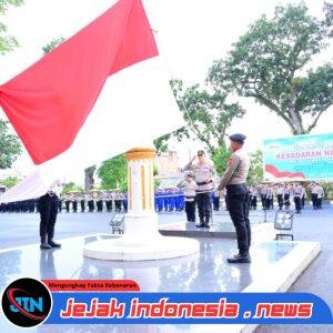 *Upacara Kesadaran Nasional, Kapolda Jambi Tekankan Disiplin dan Pelayanan Publik*