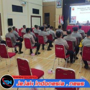 Tingkatkan Profesionalisme, Polres Lhokseumawe Gelar Pelatihan Bhabinkamtibmas dan Operator Binmas