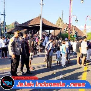Sinergitas Pengamanan Pawai Budaya Gianyar, Arus Lalu Lintas Dialihkan Demi Kelancaran Acara