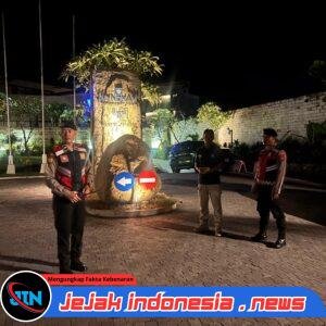 Samapta Polres Klungkung Rutin Patroli Malam Cegah Kriminalitas