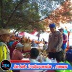 Personel Satpolairud Polresta Banyuwangi Bersama Polsek Kalipuro Giat Pengamanan Lomba Perahu Layar Dalam Rangka Halal Bihalal di Pantai Bulusan
