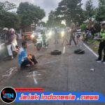 Jalan Nasional Banyuwangi – Jember, Sepeda Motor Tabrak Truk Tangki di Selatan RS Fatimah