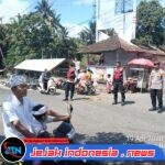 Sinergitas Tanpa Batas, Personel Gabungan Amankan Puncak Usaba Dalem Desa Adat Bebandem