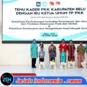 *Kunjungi Belu NTT, Ketum TP PKK Tri Tito Karnavian Dorong Perlindungan Perempuan dan Anak terhadap Kekerasan*