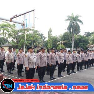 Tekankan Disiplin dan Integritas, Wakapolres Cilegon Pimpin Apel Jam Pimpinan