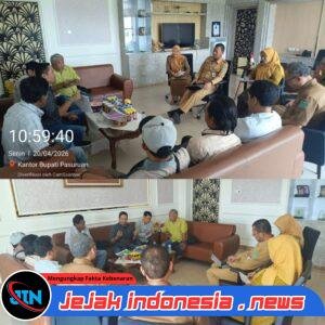 Poros Tengah Pasuruan Raya Audiensi dengan Pemkab, Sinkronisasi LBS dan Tata Ruang Jadi Sorotan Strategis