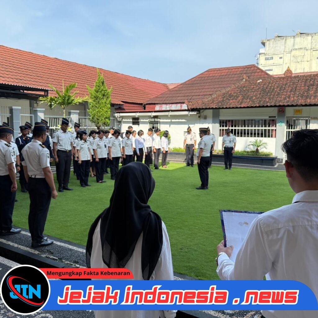 Disiplin Jadi Pondasi, Kalapas Tabanan Bangun Semangat Jajaran