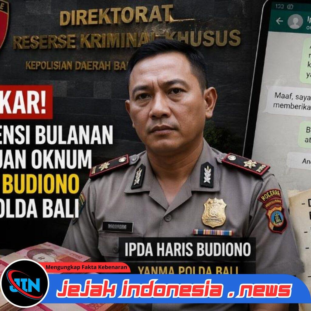Terbongkar! Dugaan Setoran “Atensi” Bulanan hingga Rp 5 Juta, Nama Oknum Ipda Polda Bali Terseret dalam Kasus Rokok Ilegal