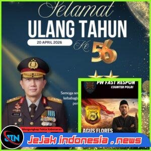 *Ketua Umum Agus Flores: Selamat Ulang Tahun Jenderal Widodo, Terus Mengabdi untuk Bangsa